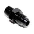 -4AN Male to 1/8NPT Male Flare Thread Aluminum Anodized Fitting Adapter Black