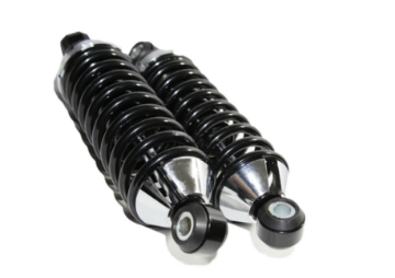 Picture of 180# Rear Street Rod Coil Over Shock SET 180 Pound Black Coated Springs