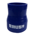1x High Performance 4-Ply Silicone Hose Coupler 2" to 2.5" Straight Reducer Blue