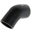 2" to 2.5" 51mm-63mm ID Silicone 45 Degree Elbow Reducer Turbo Pipe Hose Black