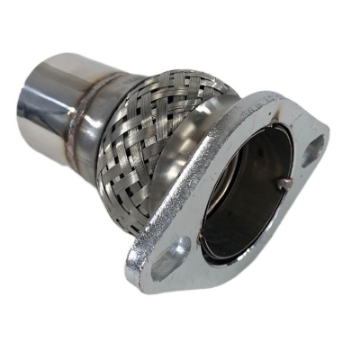 2.25" I.D. Outlet Repair Flex Piping Flange 2 Bolts For 2000-2005 Taurus Sable