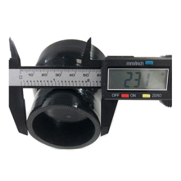 2.75" To 2" Silicone Hose/Turbo/Intake/Intercooler Pipe Reducer Coupler Black