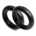2x Black Exhaust Rubber Hanger Insulator Mount Muffler Bushing Support O Ring
