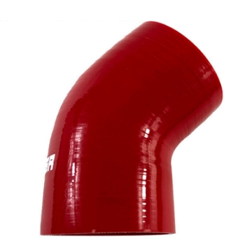 3" 76mm 45 Degree Turbo/Intake/Intercooler 4-PLY Silicone Coupler Hose RED