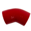 3" 76mm 45 Degree Turbo/Intake/Intercooler 4-PLY Silicone Coupler Hose RED