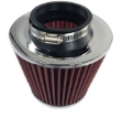 Picture of 3" Red Performance High Flow Cold Air Intake Cone Replacement Dry Filter