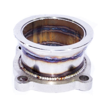 3" V-Band Flange to GT35 4 Bolts Flange Adapter for Garrett GT3582 Procision