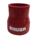 4-PLY RED SILICONE HOSE TURBO/INTAKE/INTERCOOLER PIPE COUPLER 2" to 2.5" REDUCER