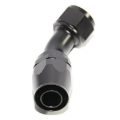 45 Degree AN-16 AN16 Swivel Fuel Oil Gas Line Hose End Fitting Adapter Black