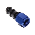 6AN AN-6 Straight Swivel Fuel Oil Gas Line Push-on Lock Hose End Fitting BLUE