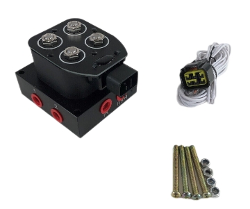 Picture of Air ride Suspension manifold valve block car truck 12v Solenoid Valve 300 psi