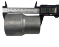 Picture of Aluminized Steel Exhaust Reducer 2.625"to2.25"O.D.,3.6" Length 2.5"to2.12" I.D
