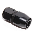 AN-12 AN12 Straight Swivel Fuel Oil Gas Line Hose End Fitting Adapter BLACK