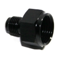 Black Straight AN10 10AN Female to AN-6 Male Swivel Fuel Oil Gas Line Fitting