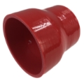 Picture of Brand NEW 2.5" to 3" Red Straight Silicone hose Coupler 4 layer polyester