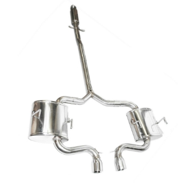 Picture of Dual 3" Tip Muffler Catback Exhaust System for 02-06 Mini Cooper/S Hatch R50 R52