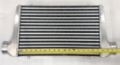 Picture of EMUSA Aluminum Polished Intercooler overall size 25" x13" x3", 3" Inlet/Outlet