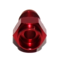 EMUSA Red 4AN AN-4 Male Thread Straight Weld on Flare Aluminum Anodized Fitting