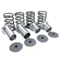 For 95-99 Mitsubishi Eclipse Coilover Lowering Spring Kits Adj. High/Low Silver