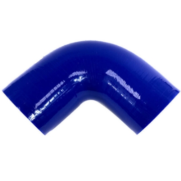 New 2.25" Blue 90 Degree Silicone hose Coupler 4 layer polyester high Blue