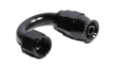 Picture of New AN8 8AN AN-8 180 Degree Swivel Fuel Oil Gas Line PTFE Hose End Fitting Black