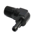 (one) 1/8NPT Male to 3/16" Hose Barb 90 Degree Fuel Oil Gas Line Fitting Adapter