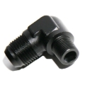 (one) 90 Degree AN10 10AN Male to 3/8NPT Male Fuel Oil Gas Line Fitting Adapter