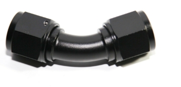Picture of （one piece) AN10 Female to AN-10 Female 45 Degree Flare Swivel Fitting Adapter
