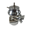 RS Style Inlet/Outlet 38 mm 30 PSI ADJ. Blow Off Valve Universal Silver