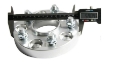 Picture of Silver Hub Centric Wheel Spacers 5x114.3,66.2 CB ,12X1.25,1 Inch 25mm