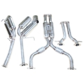 Picture of SS CatBack Exhaust Dual Muffler 3 PIECES Design for 2009-2015 370Z Z34 VQ37DE 