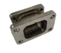 Picture of Straight T2-4 Bolt to T3-4 Bolts Turbo Charger Flange Conversion Adapter+Gasket