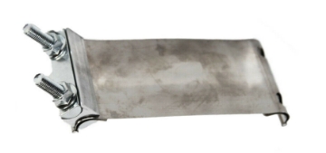 Picture of Universal 2" Butt Joint Band Exhaust Clamp Quality Stainless Steel