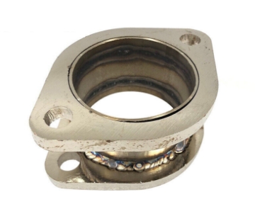 Universal Mild Steel 2Bolt 3" Exhaust Catback Extension Adapter Flange Connector