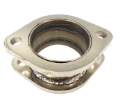 Universal Mild Steel 2Bolt 3" Exhaust Catback Extension Adapter Flange Connector