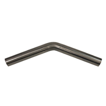 Universal Polished T201 Stainless Steel Piping 2" O.D. 45 Degree New Brand