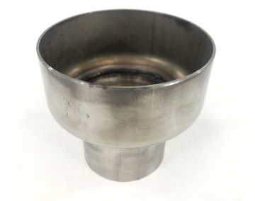 Picture of Universal Stainless Steel T201 Exhaust Piping Reducer 4" to 2.5" O.D.